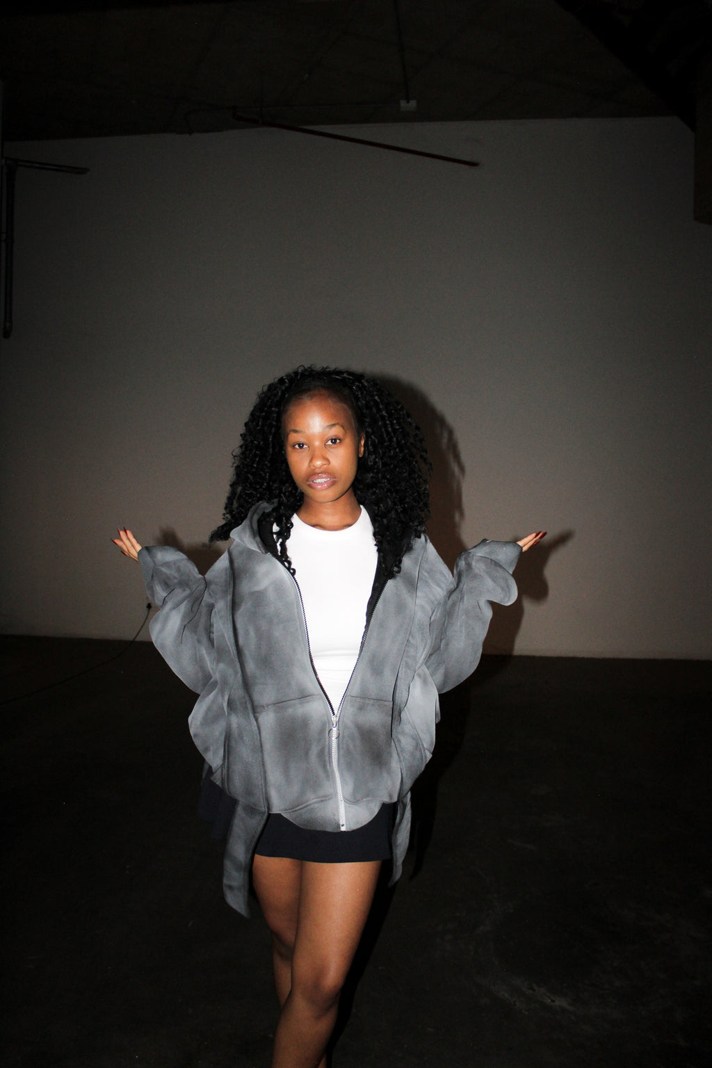 'SLATE’ ZIP-UP HOODIE