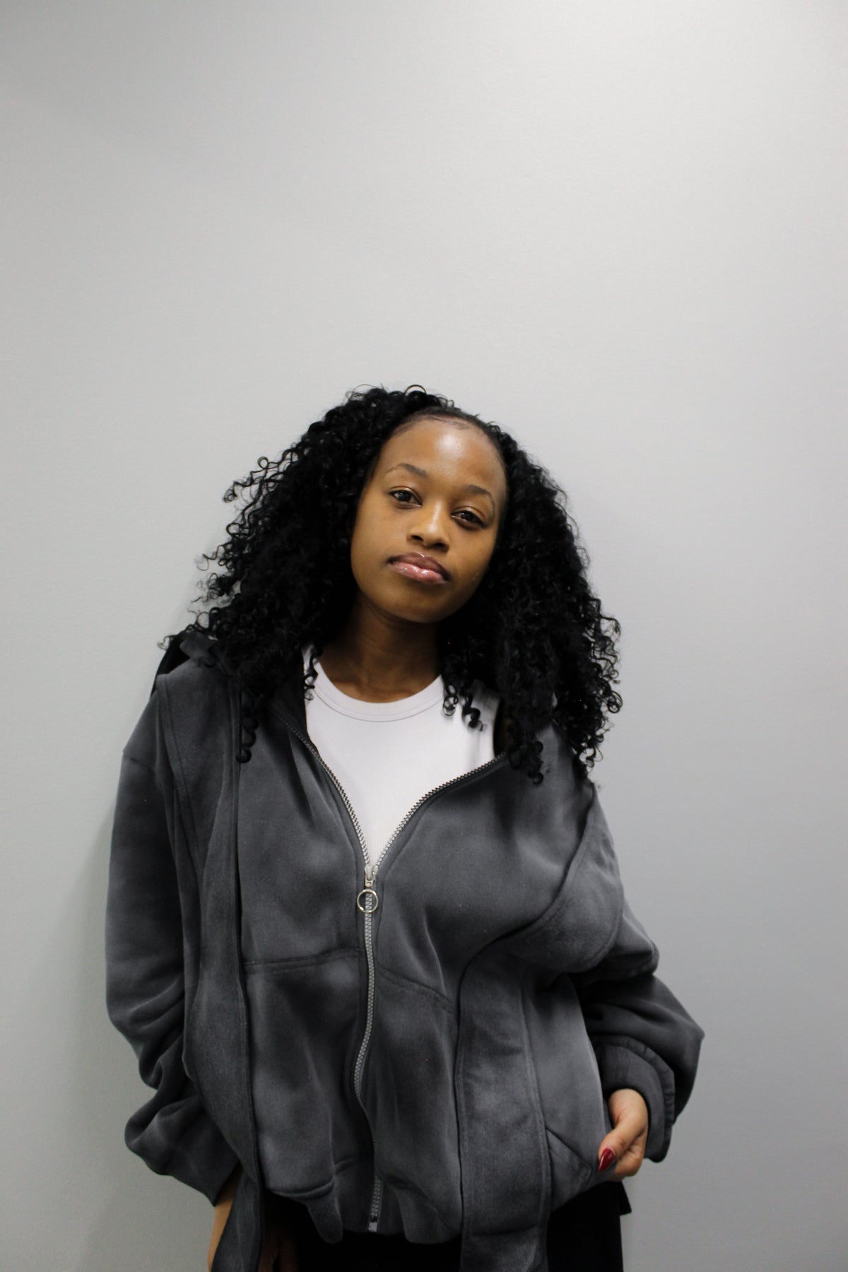 'SLATE’ ZIP-UP HOODIE